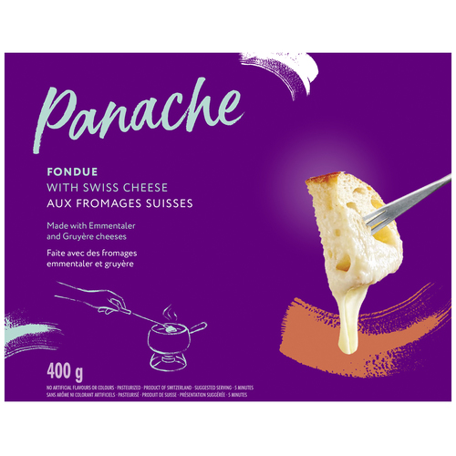 Fondue Swiss Cheese 400 g Panache.ca