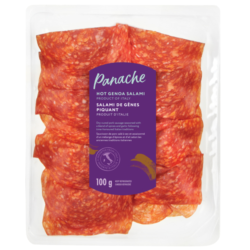 Salami Genoa Hot 100 g Panache.ca