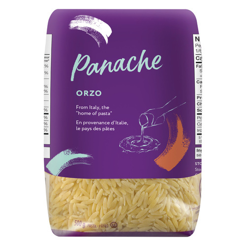 Pasta Orzo 500 g Panache.ca